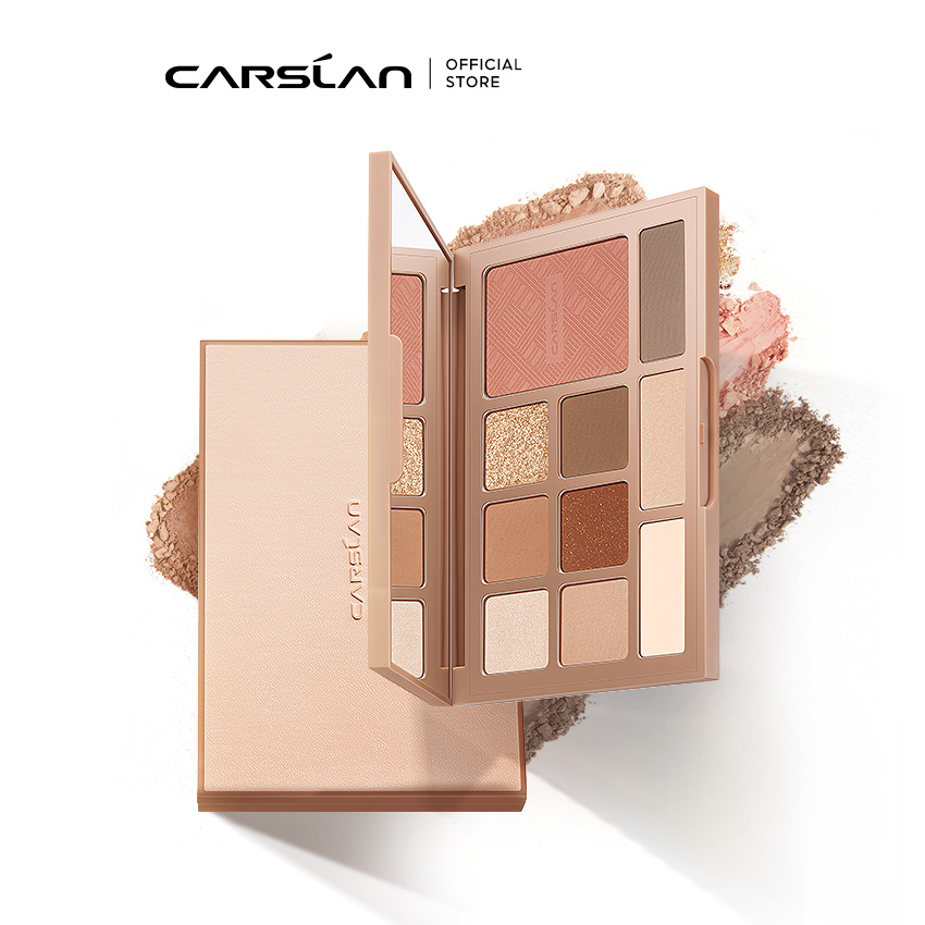 Merit Beauty Makeup - Carslan 10 Colors Silky Twinkle Comprehensive