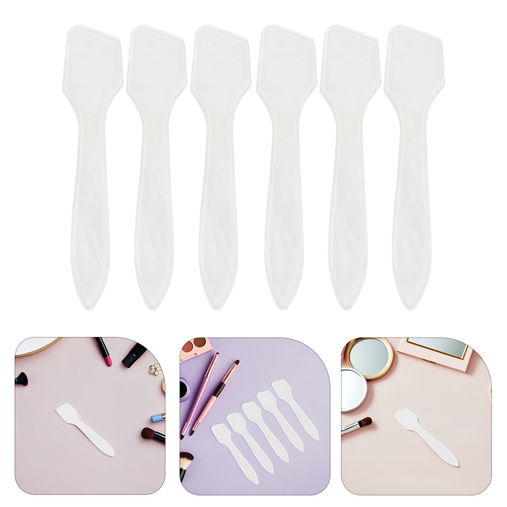 Beauty Makeup Cream - 50Pcs Makeup Spatula Plastic Scoop Tool