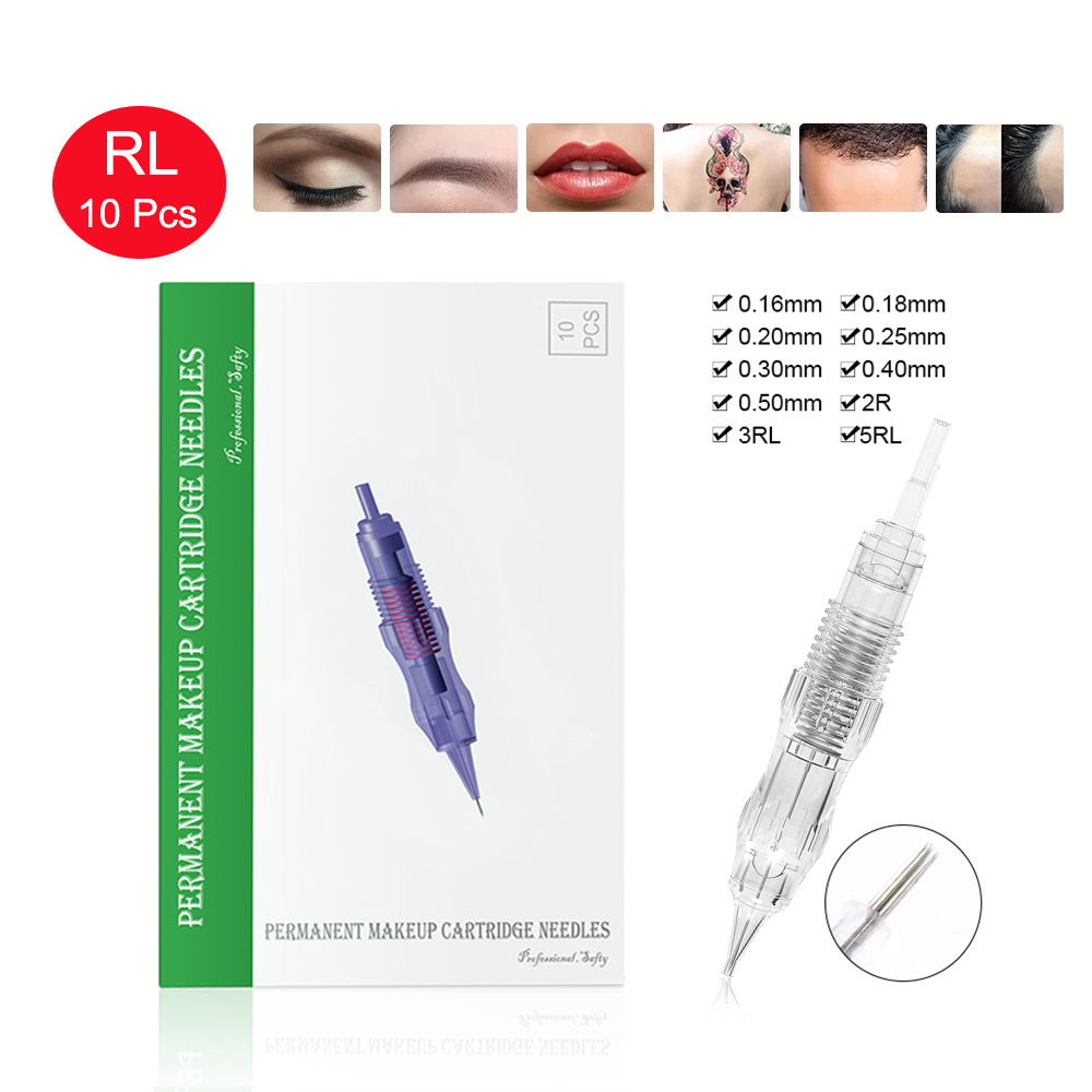 Merit Beauty Makeup - Biomaser 10PCS Revolution Tattoo Needle Permanent
