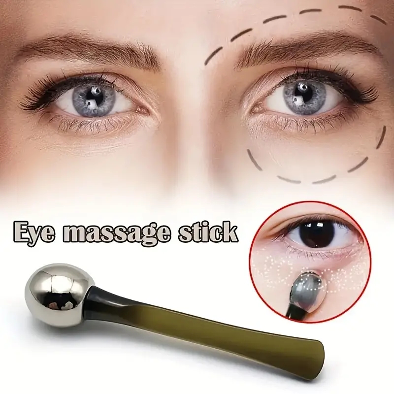 1pc Eye Roller Massage Stick E - Beauty Makeup Cream review and price