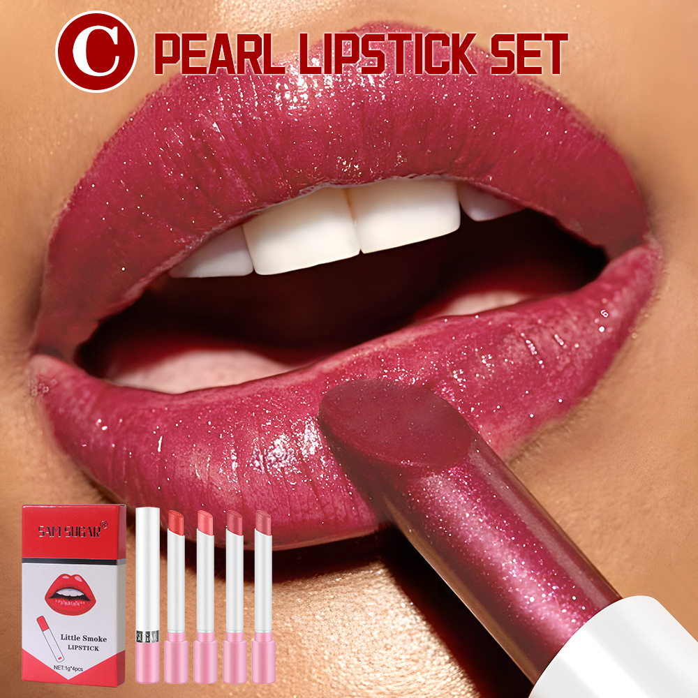 Cigarette Lipstick Set 4 Pcs P - Beauty Makeup Stores review and price