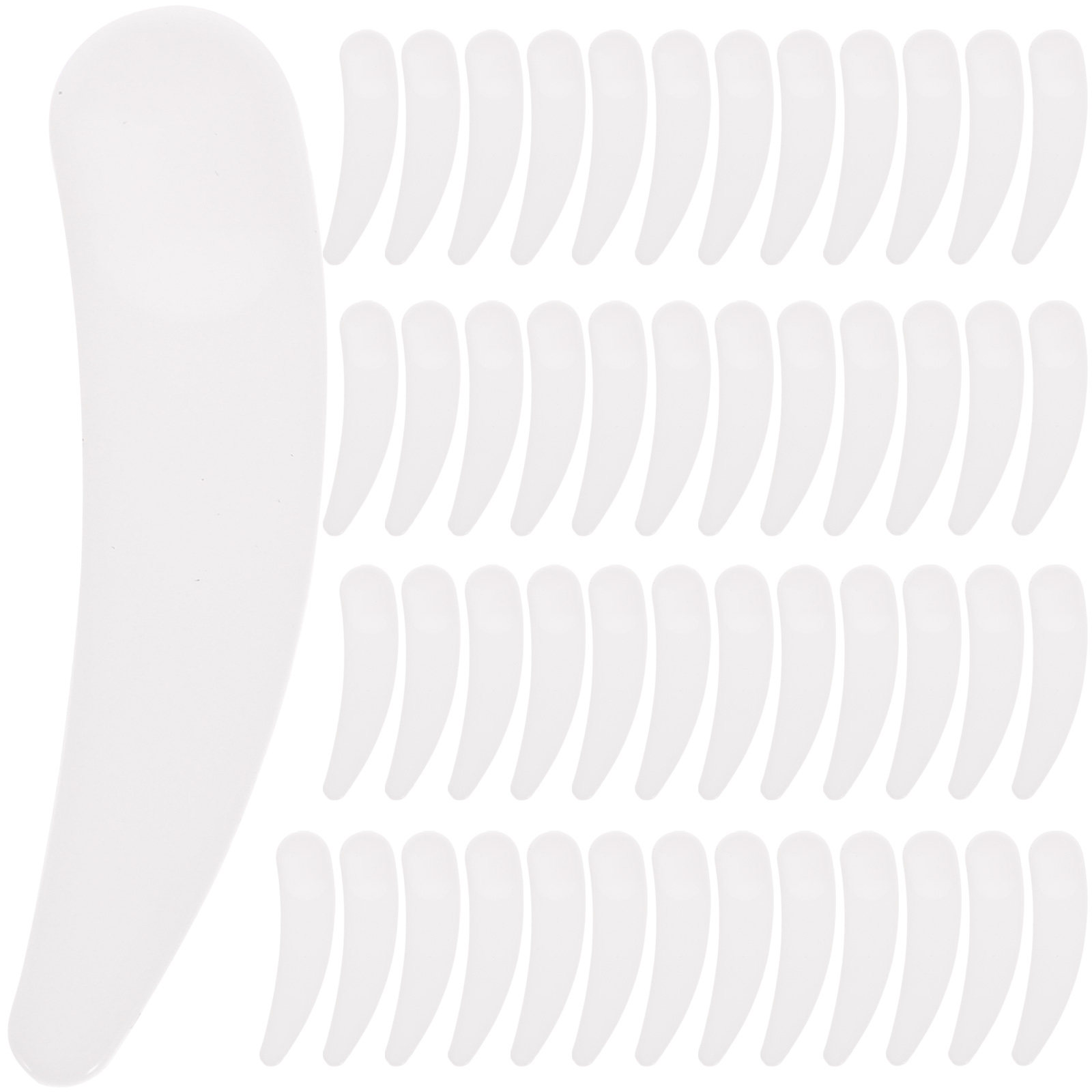 50Pcs Spatula Spoon Facial for - Beauty Makeup Cream review and price