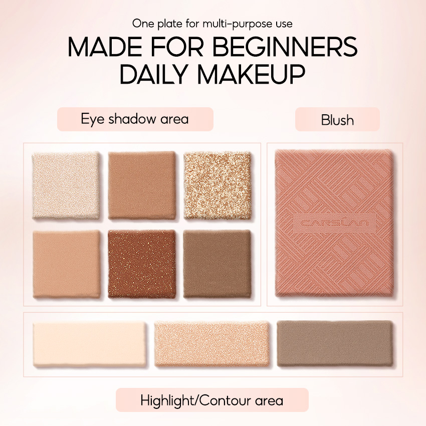 Carslan 10 Colors Silky Twinkl - Merit Beauty Makeup review and price