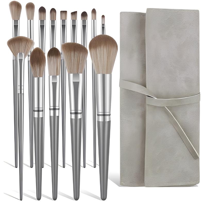 14-piece Makeup Brushes Set Si - Merit Beauty Makeup review and price