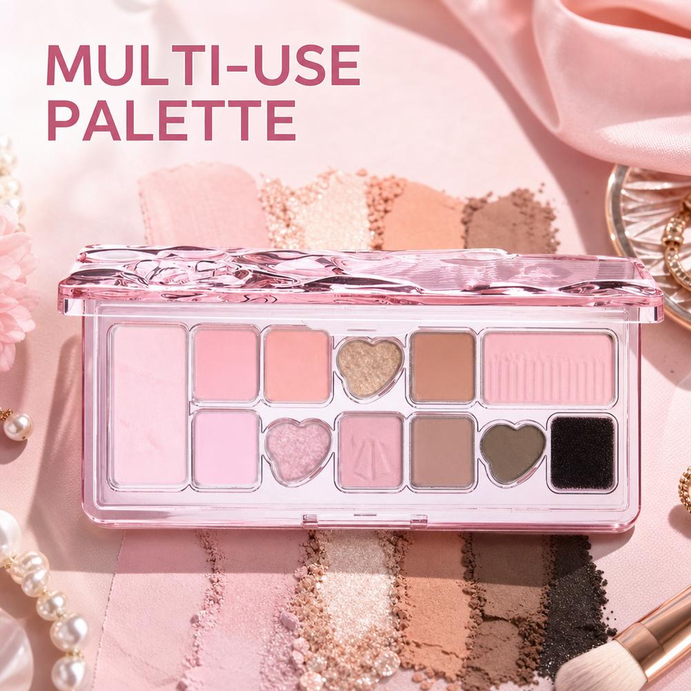 Capel 11-Color Eye Shadow Pale - Merit Beauty Makeup review and price