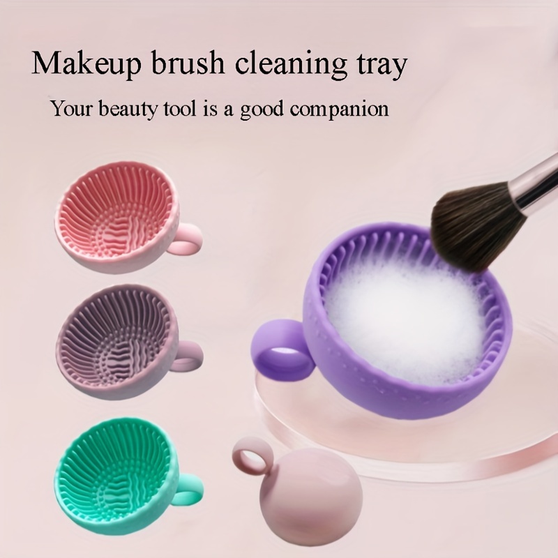 Facial Makeup Bowl Silicone Po - Beauty Makeup Brushes review and price