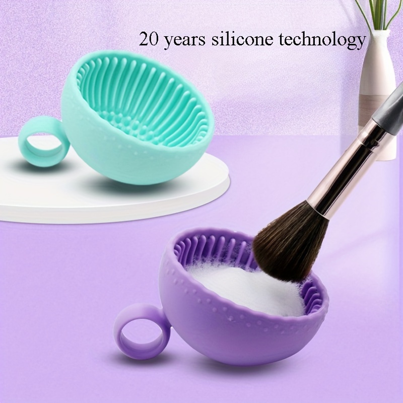 Facial Makeup Bowl Silicone Po - Beauty Makeup Brushes review and price