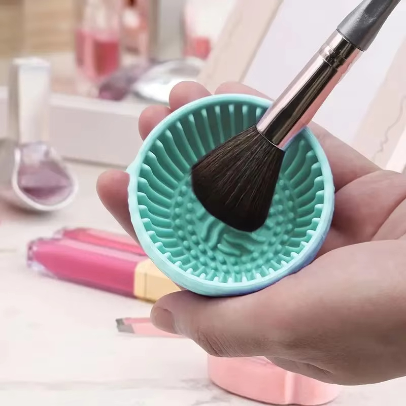 Makeup Brush Cleaner Soft Sili - Beauty Makeup Brushes review and price