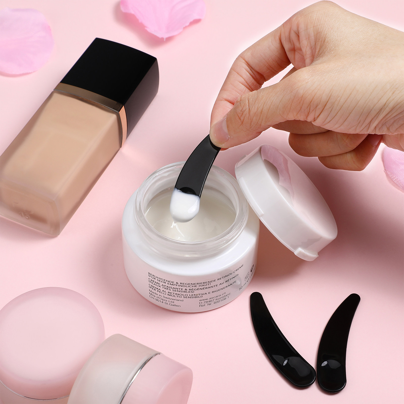 50Pcs Skincare Spatulas Face C - Beauty Makeup Cream review and price