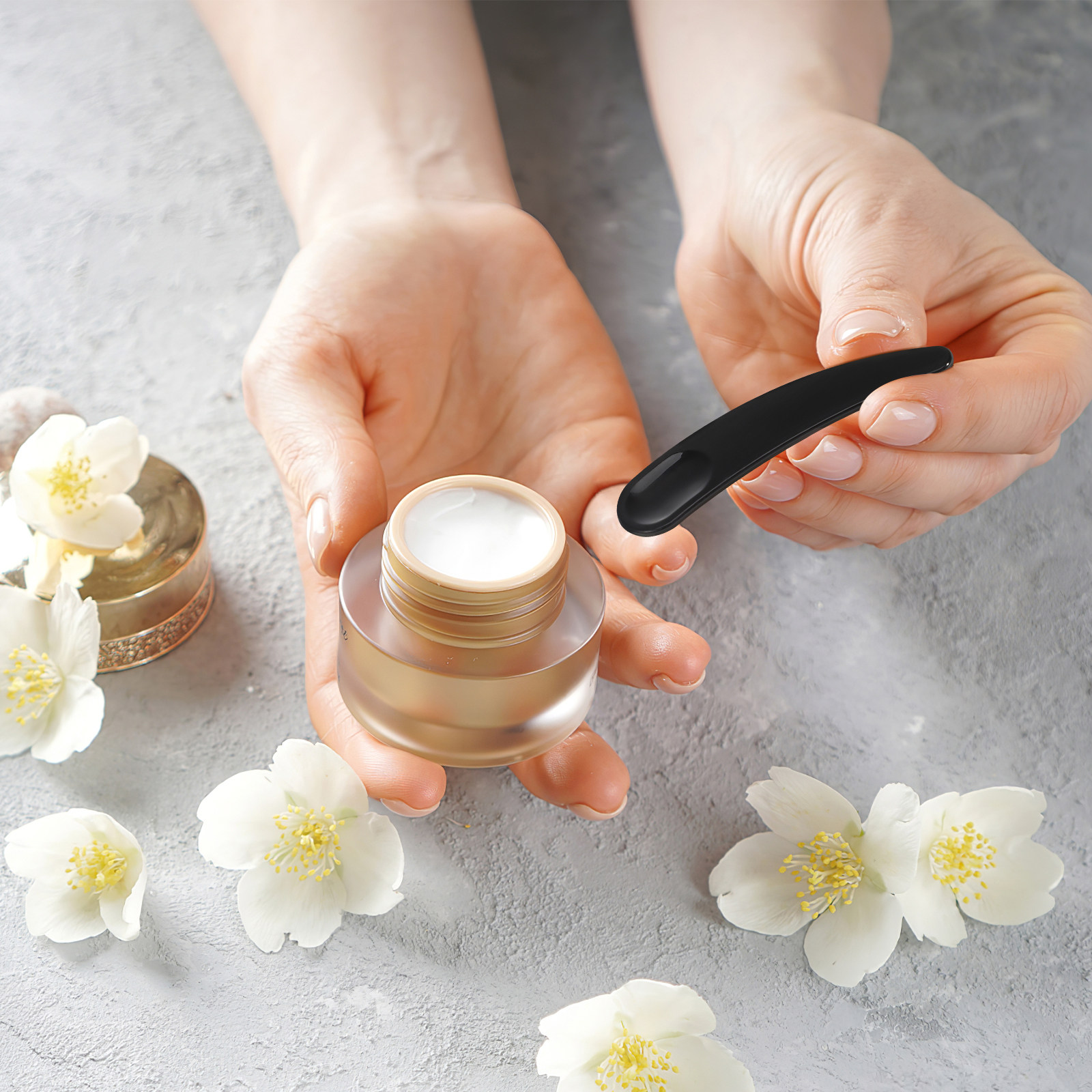 50Pcs Skincare Spatulas Face C - Beauty Makeup Cream review and price