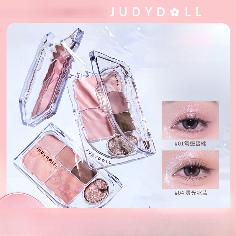 Judydoll 6color matte shine ey - Merit Beauty Makeup review and price