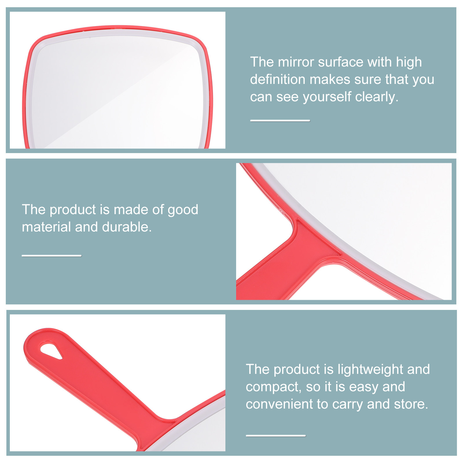 2Pcs Creative Beauty Mirror Ha - Beauty Makeup Hd review and price