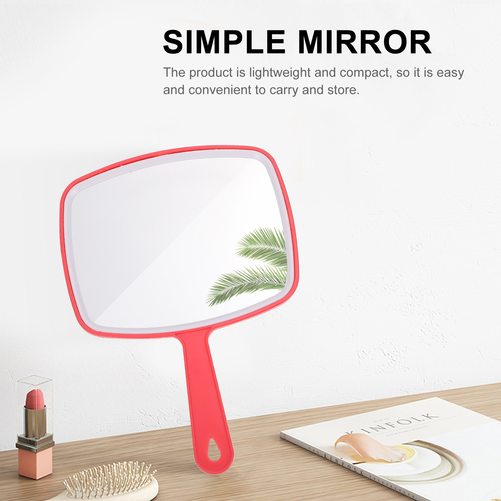 2Pcs Creative Beauty Mirror Ha - Beauty Makeup Hd review and price
