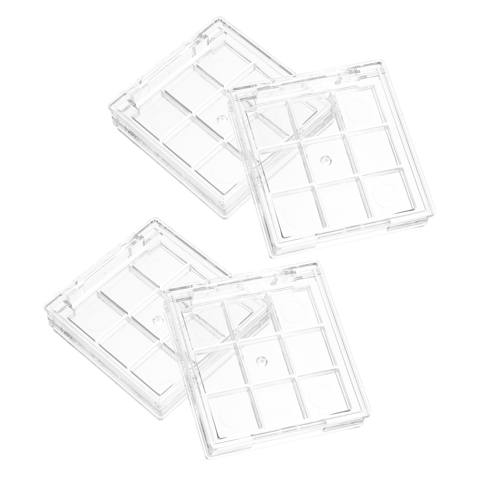 4Pcs Refillable 9 Grid Empty E - Eyeshadow Palette review and price
