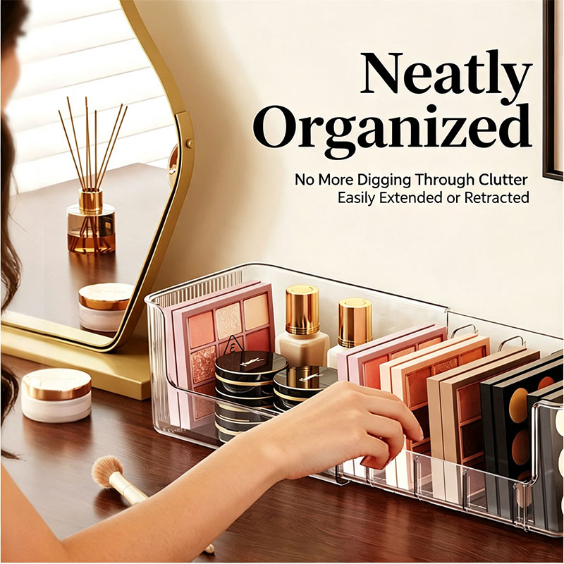 Telescopic Makeup Storage Box  - Eyeshadow Palette review and price