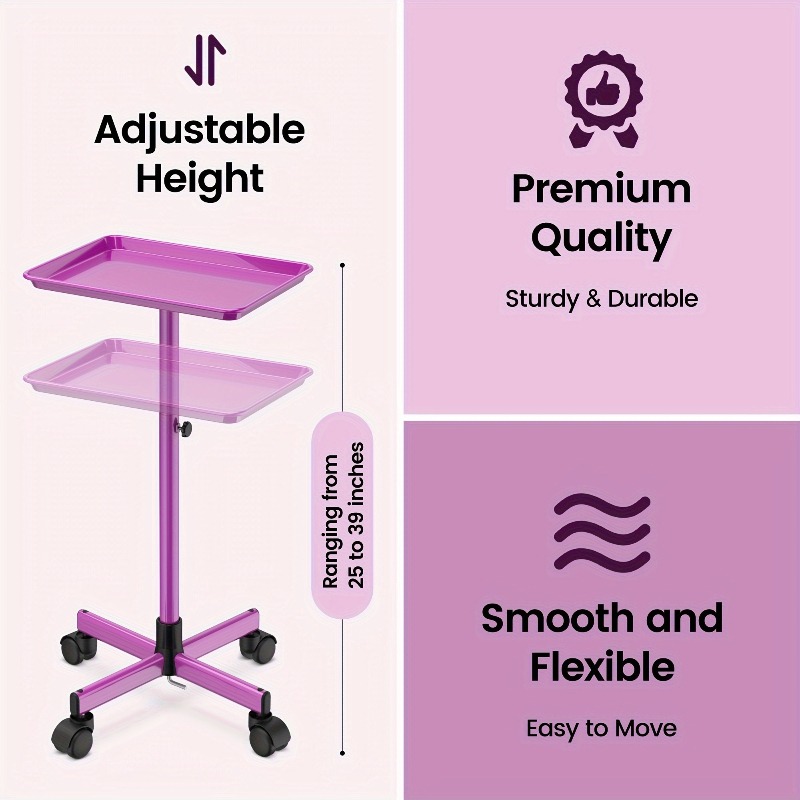 Aluminum Beauty Rolling Cart w - Beauty Makeup Stores review and price