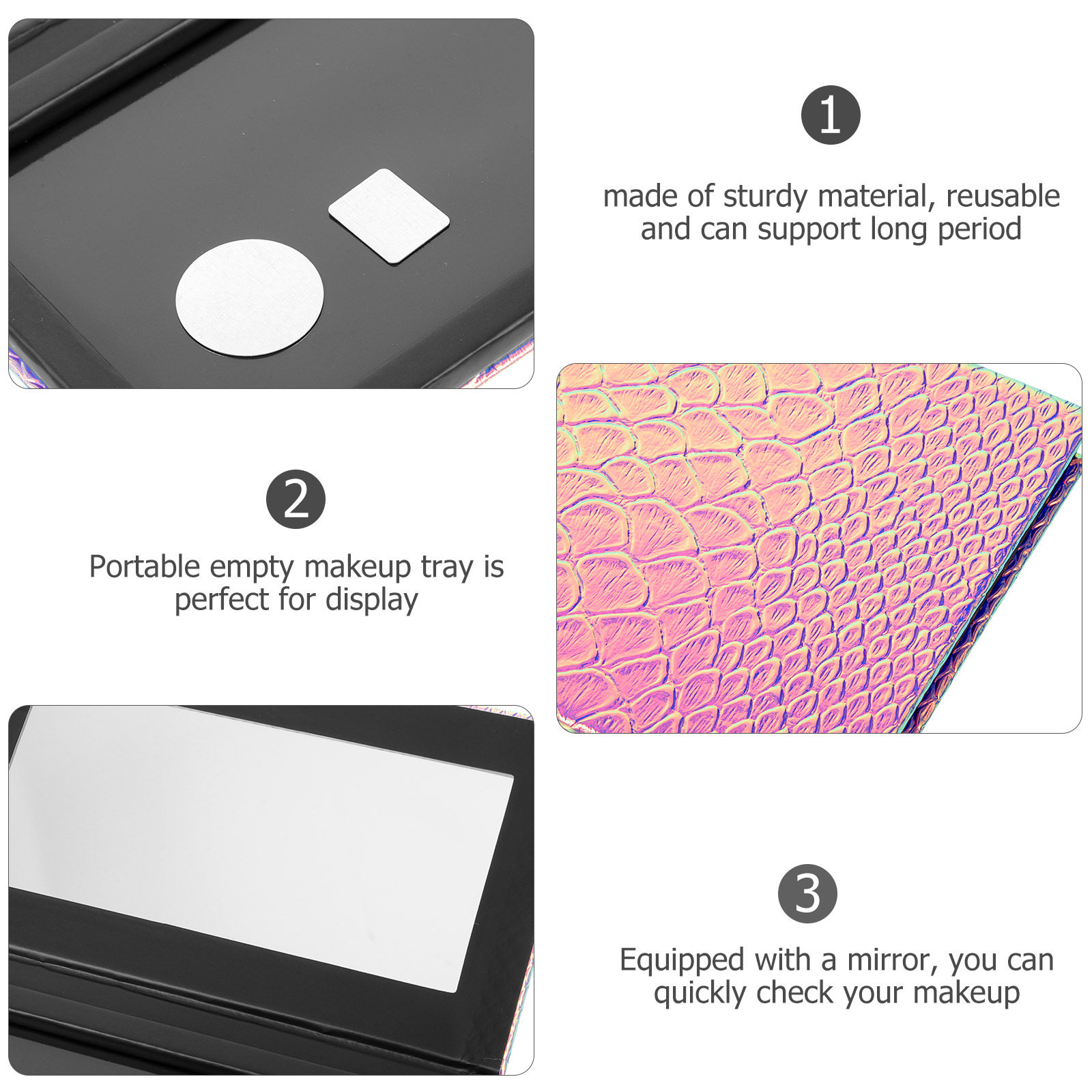 1Set Magnetic Empty Eyeshadow  - Eyeshadow Palette review and price