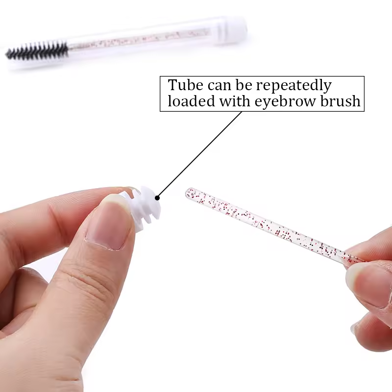 Eyelash Brush Tube With Eyebro - Beauty Makeup Brushes review and price