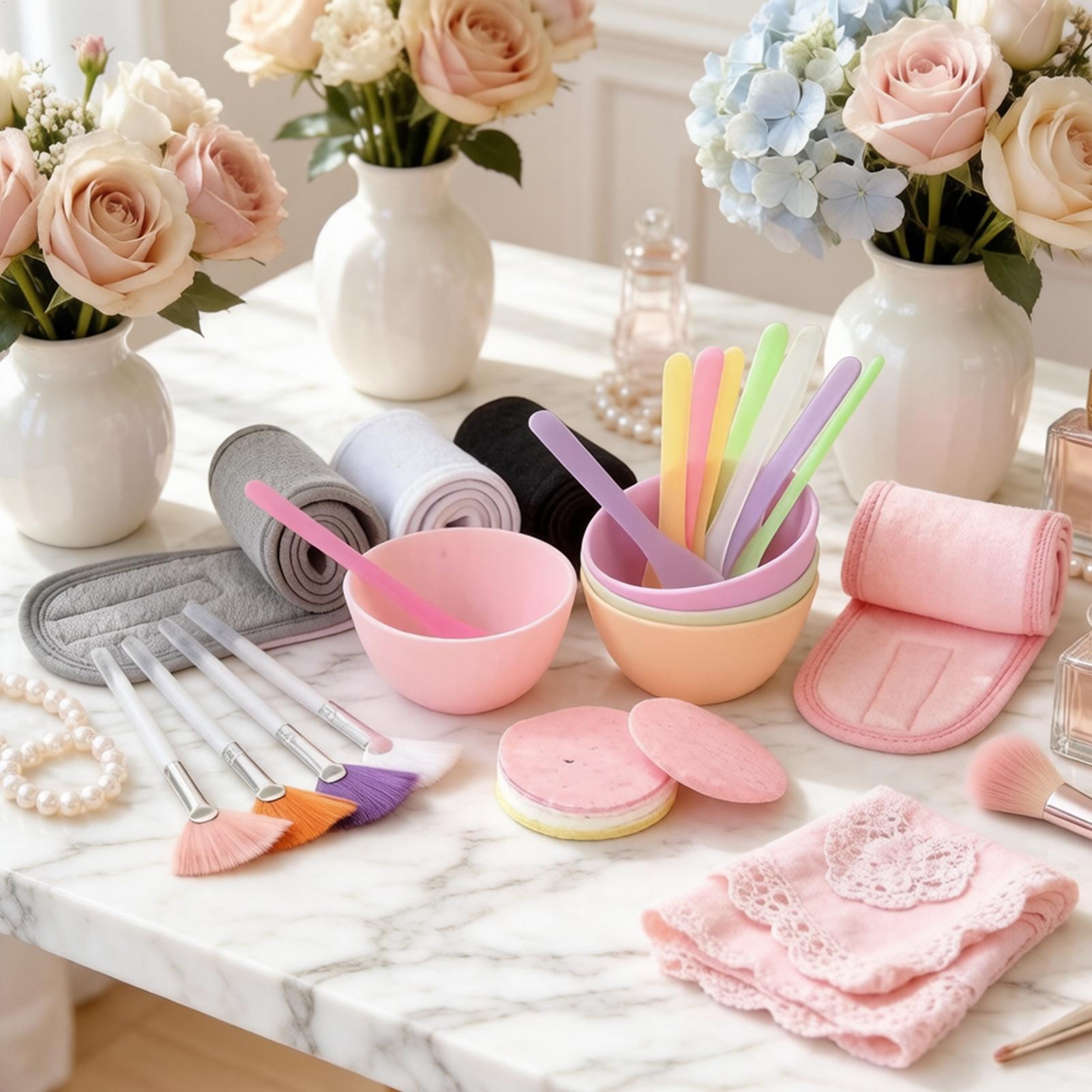 Face Cover Spatula 37 Pieces S - Beauty Makeup Brushes review and price