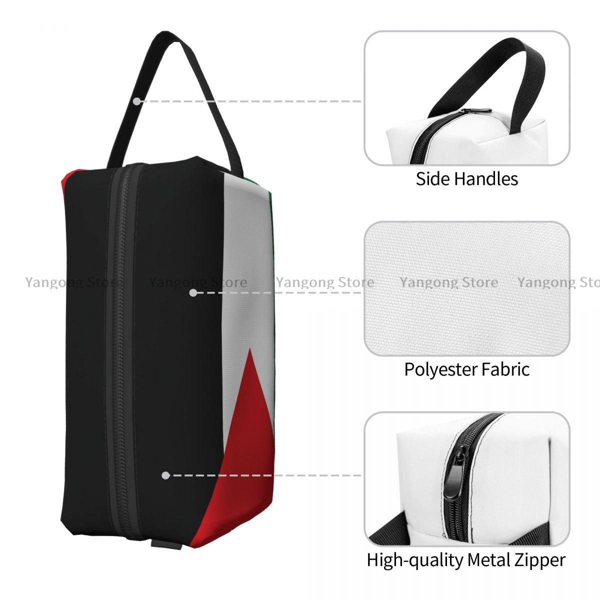 Travel Toiletry Bag Palastaine - Makeup Beauty Necessaire review and price