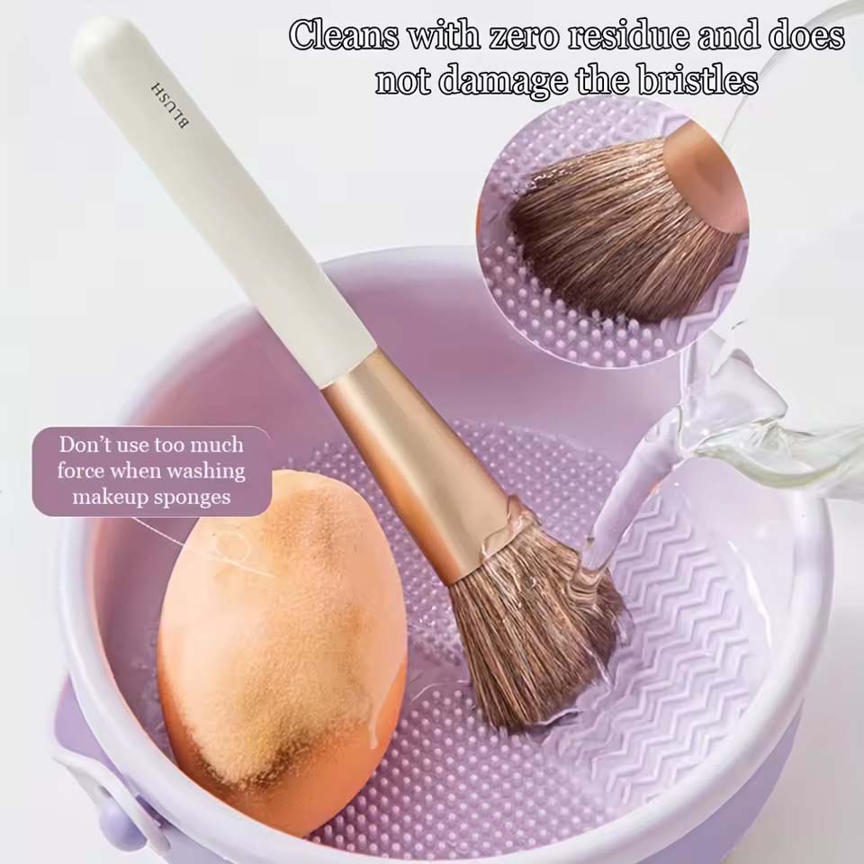Makeup Brush Cleaning Bowl Bea - Beauty Makeup Brushes review and price