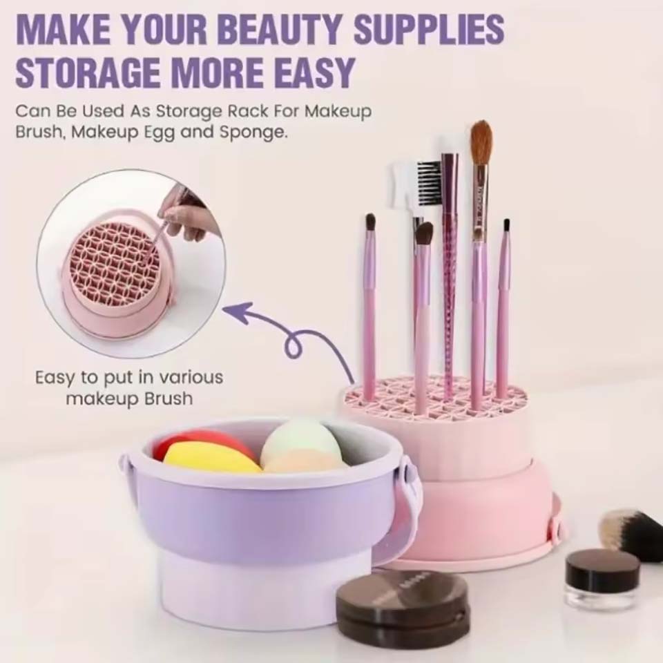 Makeup Brush Cleaning Bowl Bea - Beauty Makeup Brushes review and price