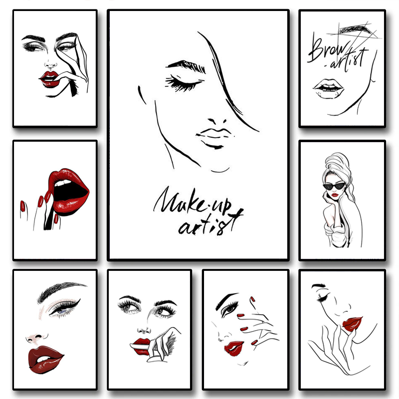 Fashion Makeup Poster Sexy Bea - Beauty Makeup Hd review and price