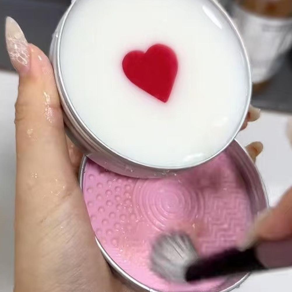 1set 50/100g Cute Heart Shaped - Beauty Makeup Brushes review and price