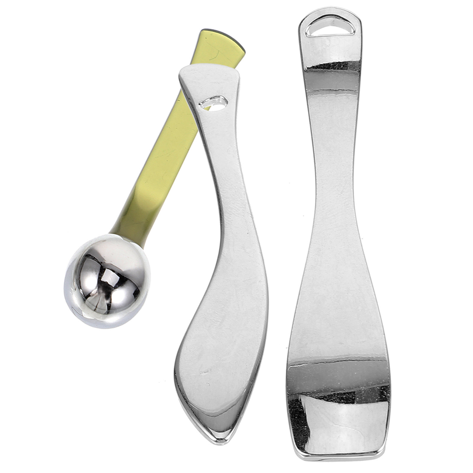3Pcs Makeup Spatula Spoon Eye  - Beauty Makeup Cream review and price