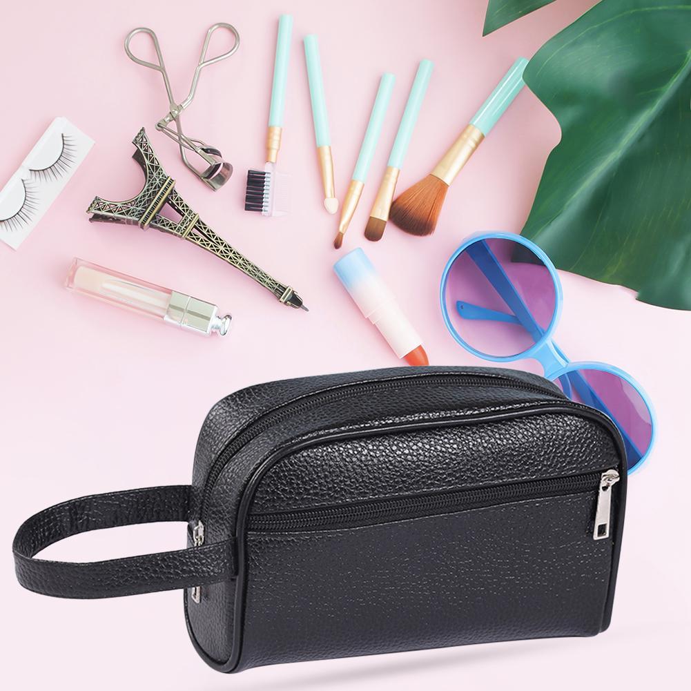 Travel Mens Toiletry Bag PU Le - Makeup Beauty Necessaire review and price