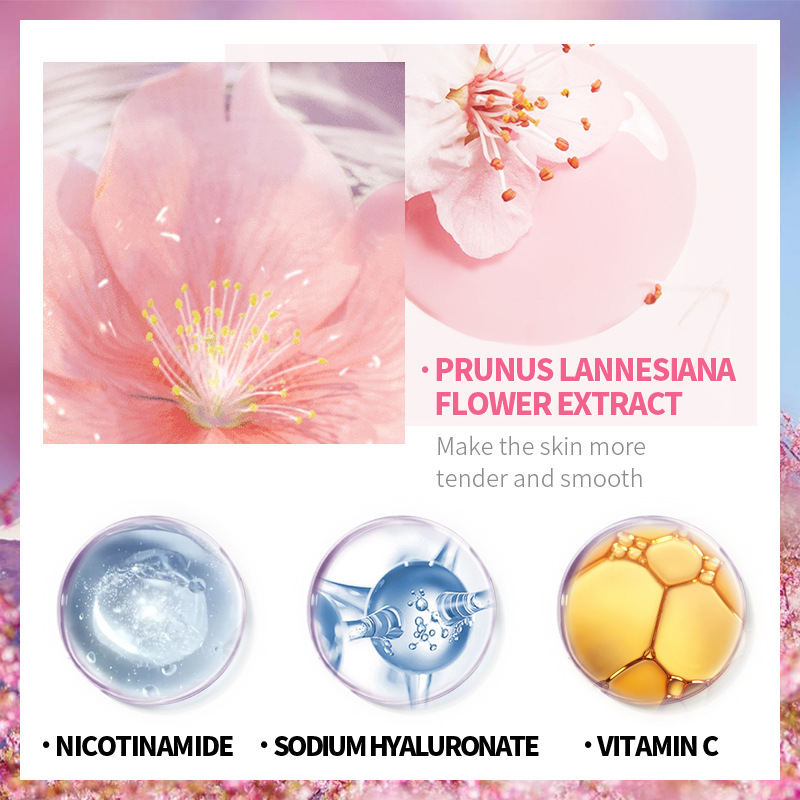 LAIKOU 8Pcs Sakura Facial Skin - Beauty Makeup Cream review and price