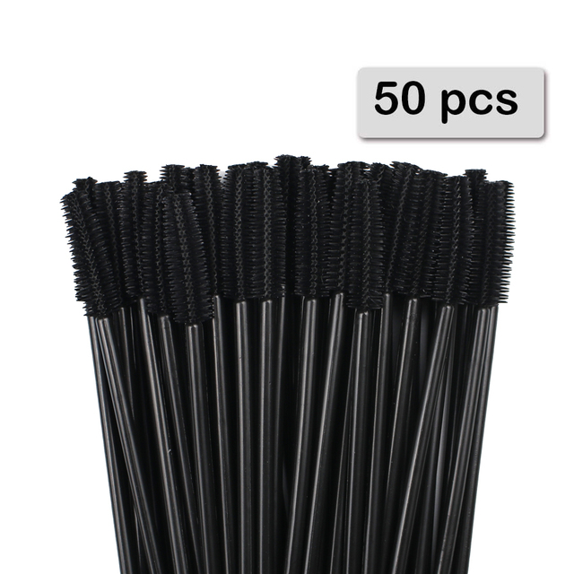50pcs Silicone Mascara Wands A - Beauty Makeup Brushes review and price