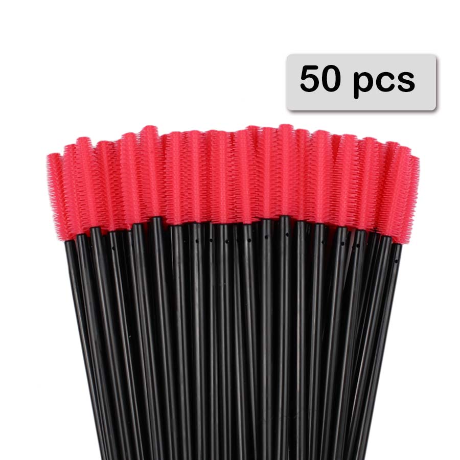 50pcs Silicone Mascara Wands A - Beauty Makeup Brushes review and price