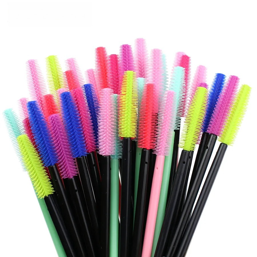 50pcs Silicone Mascara Wands A - Beauty Makeup Brushes review and price